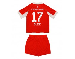 Bayern Munich Michael Olise #17 Replika Babytøj Hjemmebanesæt Børn 2025-26 Kortærmet (+ Korte bukser)